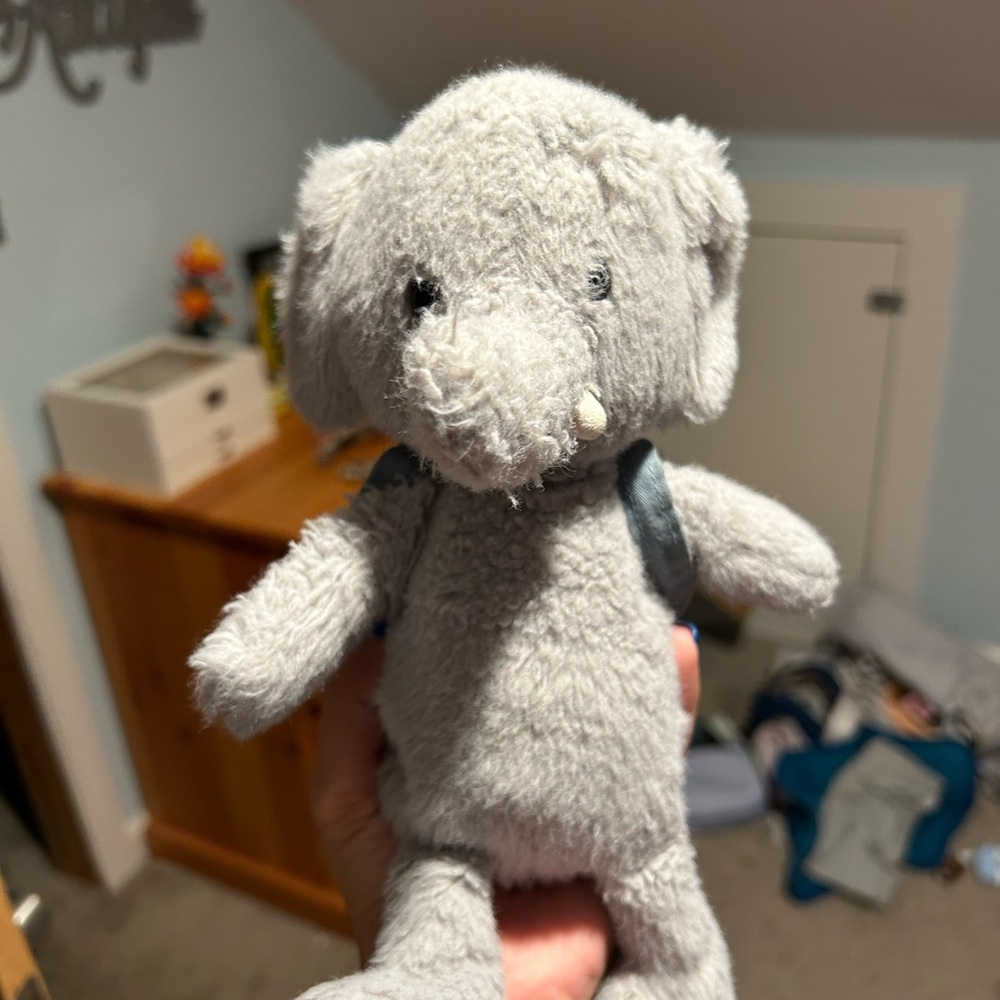 Jellycat Soft Gray Elephant Plush